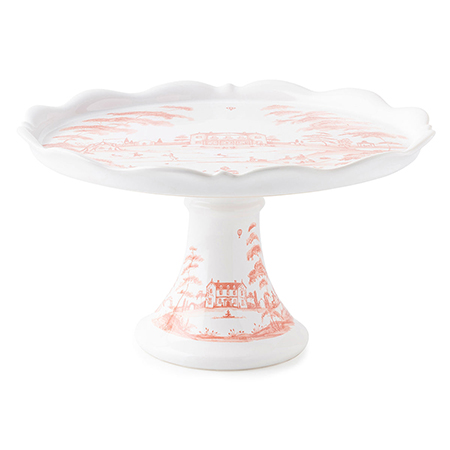 Juliska - Country Estate Cake Stand - Petal Pink