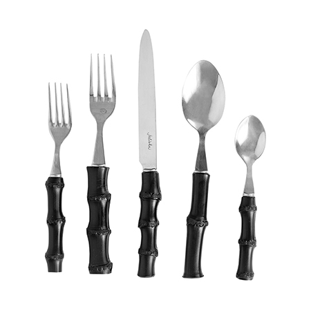 Juliska - Bamboo Flatware - Black