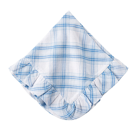 Juliska - Tartan Chambray Ruffle Napkin