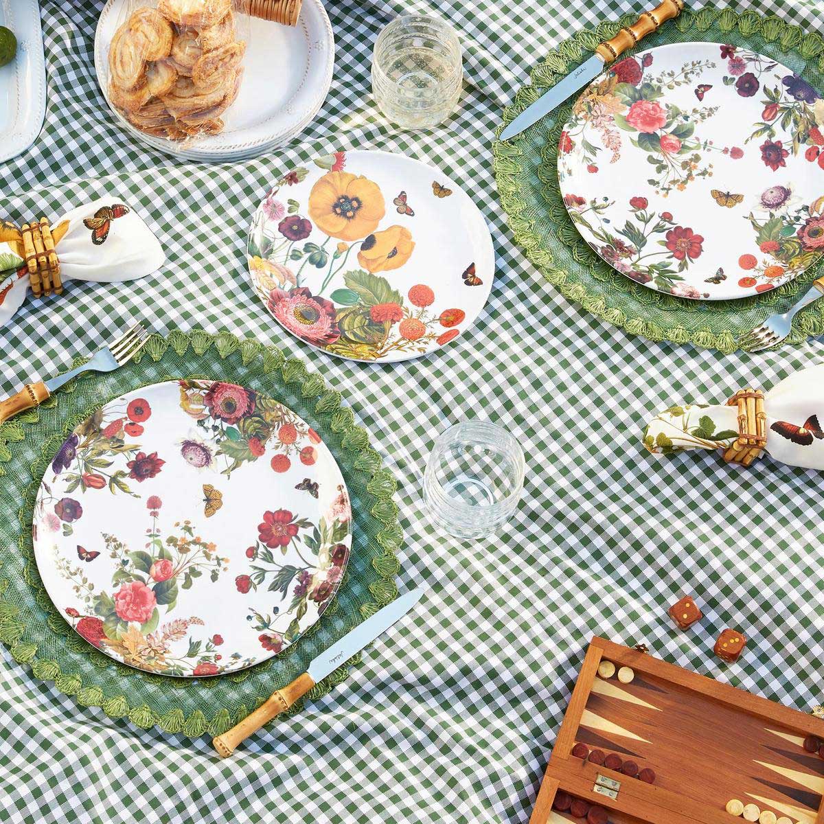 Juliska - Field of Flowers Melamine Dinner Plate Set of 8