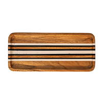 Juliska - Stonewood Stripe Rectangle Tray