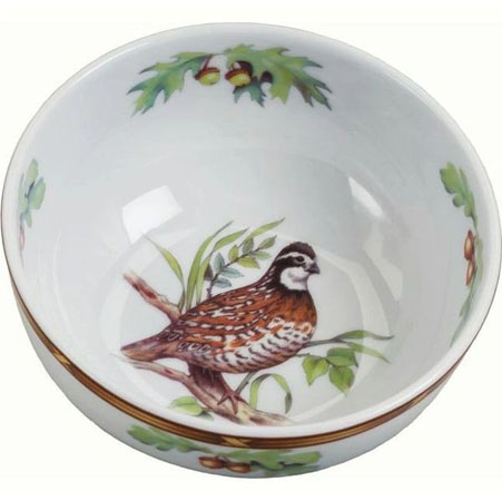 Julie Wear - gb13 - Cereal Bowl - Game Birds