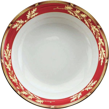 Julie Wear - gr06 - Serve Bowl - Gold Oak Red