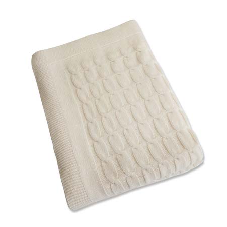 Nicolette Cashmere Throw - 55x70 by Scandia Home