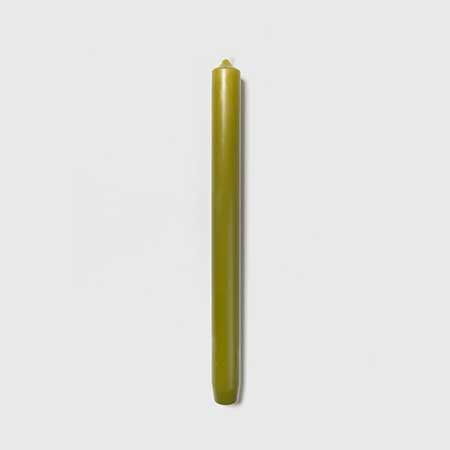 Trudon - Kaki Royale 25mm Diameter Taper Candle - Set of 6