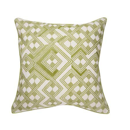 Kasai 20" Pillow Green by Bunny Williams Home