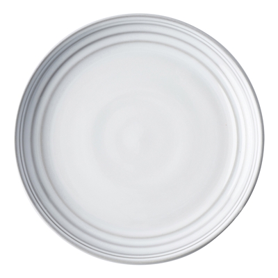 Bilbao White Dessert/Salad Plate by Juliska