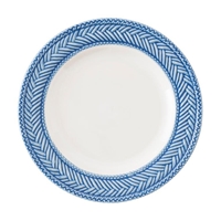 Le Panier White/Delft Side/Cocktail Plate by Juliska