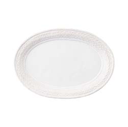 Le Panier Whitewash 17" Platter by Juliska