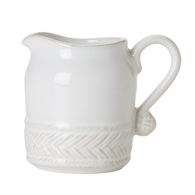 Le Panier Whitewash Creamer by Juliska