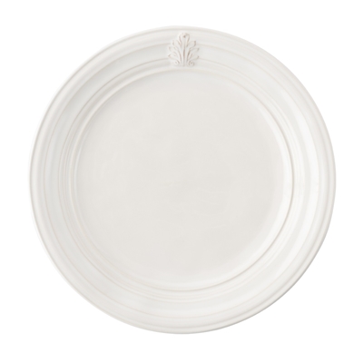 Acanthus Whitewash Dinner Plate by Juliska