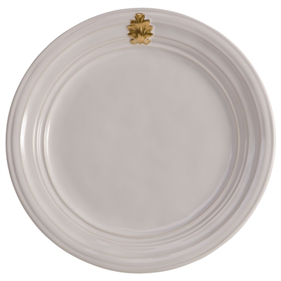 Acanthus Gold Dinner Plate by Juliska