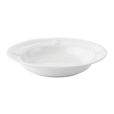 Acanthus Whitewash Pasta/Soup Bowl by Juliska