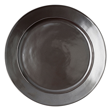 Pewter Stoneware Round Charger/Server Plate by Juliska