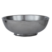 Pewter Stoneware Medium Serving Bowl by Juliska