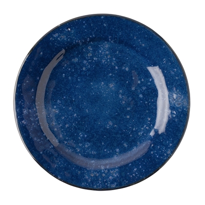 Puro Dappled Cobalt Dinner Plate by Juliska