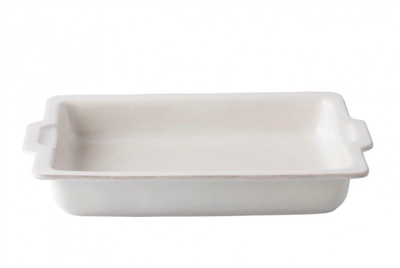 Puro Whitewash 16" Rectangular Baker by Juliska