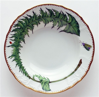 Green Leaf Rim Soup by Anna Weatherley