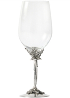 Oak Branch Entwined Stem White Wine Glass by Vagabond House