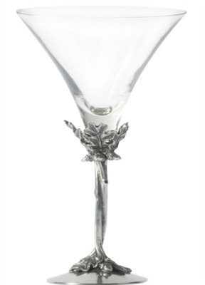 Oak Branch Entwined Stem Cocktail Glass by Vagabond House
