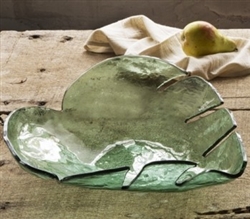 Leaves Large Palm Bowl  by Annieglass