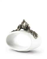 Acorn Stoneware Napkin Ring by Vagabond House