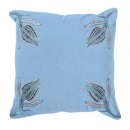 Lalea 20" Pillow Blue by Bunny Williams Home