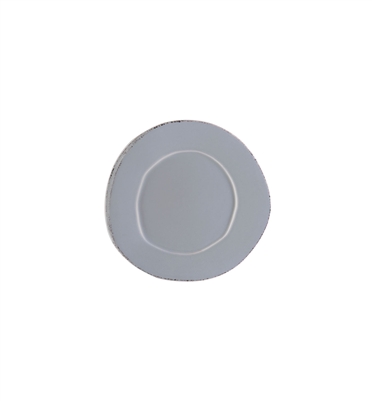 Lastra Gray Canape Plate by VIETRI