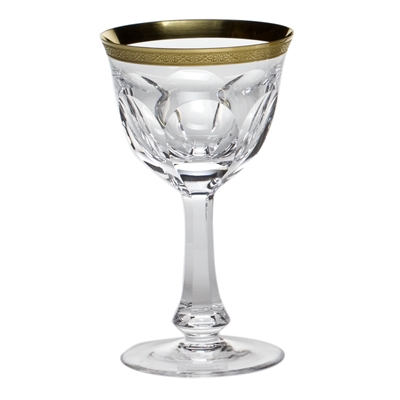 Lady Hamilton Gold Goblet by Moser