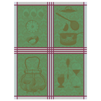 Le Jacquard Francais - LEJACQ-EUFCUIS-TEATL - Tea towel Eggs Cooking Cotton