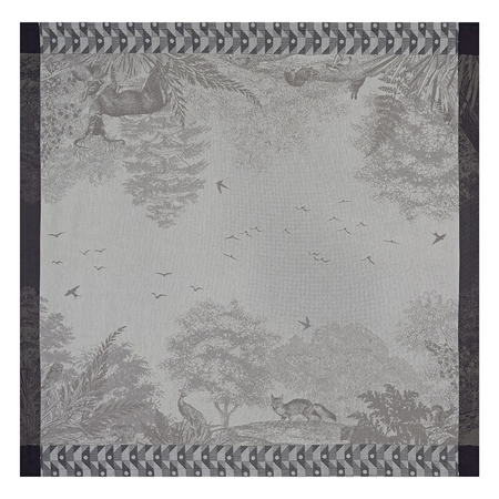 Le Jacquard Francais - LEJACQ-FORET-TABCLTH - Tablecloth Enchanted Forest Cotton