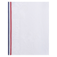 Le Jacquard Francais - LEJACQ-GASTR-HANDTL - Hand towel Gastronomie White 24"x31" 100% cotton