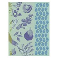 Le Jacquard Francais - LEJACQ-SOLEI-TEATL - Tea towel Soleil A table Cotton