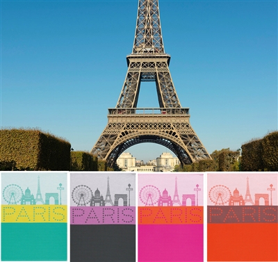 Paris Lumiere Tea Towels by Le Jacquard Francais