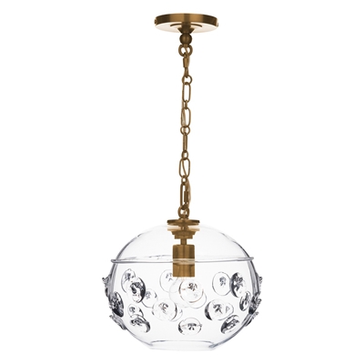 Florence Brass Globe Pendant by Juliska