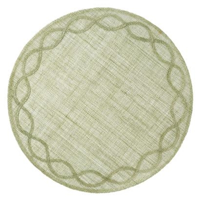 Pistachio Tuileries Garden Placemat by Juliska