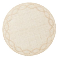 Natural Tuileries Garden Placemat by Juliska