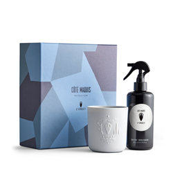 L'Objet - Cote Maquis Room Spray + Candle Gift Set