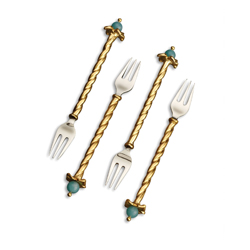 L'Objet - Venise Cocktail Forks (Set of 4)