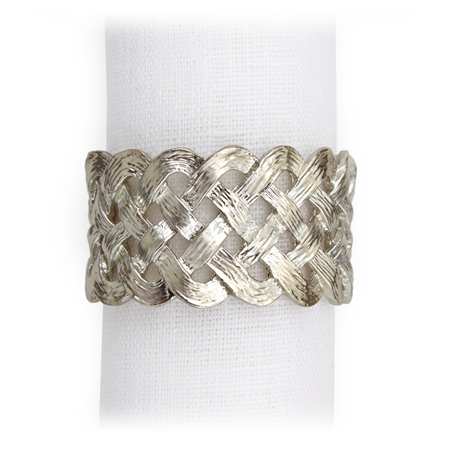 L'Objet - Braid Napkin Jewels (Set of 4)