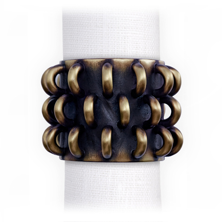 L'Objet - Tulum Rings Napkin Jewels (Set of 4)