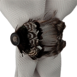 Feather Napkin Ring by Juliska