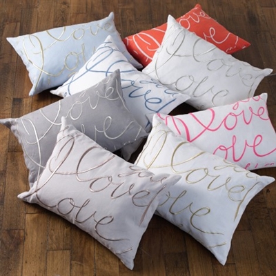 Lulu DK for Matouk - Love Decorative Pillow