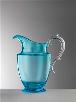 Federica  Turquoise Pitcher by Mario Luca Giusti