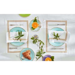 Matouk - Lowell Napkins, Placemats, Tablecloths