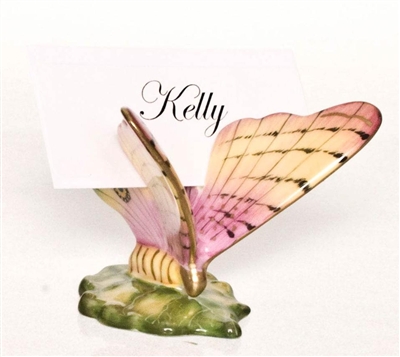 Flights of Fancy Butterfly Card Holder #2 by Anna Weatherley