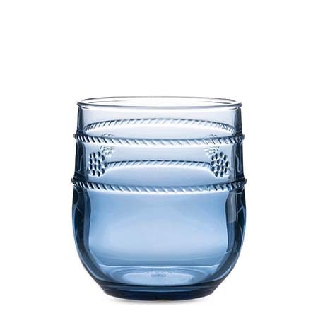 Isabella Acrylic Blue Tumbler by Juliska