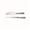 Pearled Cake Server Set by Mariposa