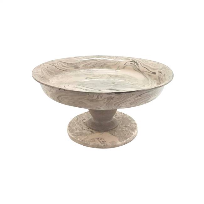 Stone Marble Ceramic Small Cookie Stand by Mariposa