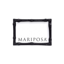 Mariposa - Bamboo Black 4X6 Frame